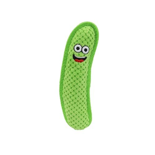 Tuffy Banana Dog Toy — Durable Plush Toy for Power Chewers