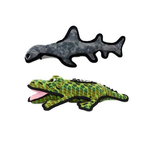 Tuffy Ocean Alligator Dog Toy – Durable Floating Chew for Aggressive Chewers
