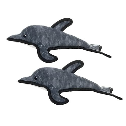 Tuffy Ocean Dolphin Dog Toy